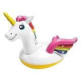 Intex 57561NP - Unicornio hinchable tamaño mediano 198x140x102 cm