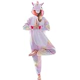 Spooktacular Creations Pijama de Unicornio Disfraces Mono para Adulto Mono (S)