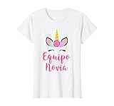 Mujer Unicornio Equipo Novia Camiseta