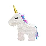 Piñata Unicornio para Rellenar - para tu Fiesta de Unicornio, como Juego de cumpleaños en el cumpleaños de un niño, Juego de Boda o como decoración en una Fiesta de Unicornio.