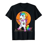 Unicornio Zombi Disfraces de Halloween para mujeres niños Camiseta