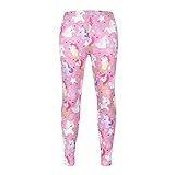 Attvn Leggins Mallas Pantalones Largos Ropa Deportiva Niña para Danza Gimnasia Leggings Estampados Unicornios Pantalónes de Pijamas Cintura Elástica 2-10 Años