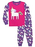 Harry Bear Pijamas para niñas Unicornio Ajuste Ceñido Multicolor 6 a 7 Años