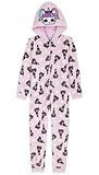 L.O.L. Surprise! Pijama Niña de Una Pieza, Pijama Unicornio Niña con Muñecas LOL OMG, Pijama Niña Invierno Forro Polar, Regalos de Unicornios para Niñas (Morado, 9-10 Años)