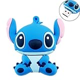 shidaizhou 32 GB DataTraveler USB 2.0 de Alta Velocidad de Silicona Suave Novelty Cute Dibujos Animados de Punto de con Forma de Flash Memory Stick Pen Drive – Azul