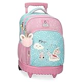 Enso Magic Unicorn Mochila Compact 2 Ruedas Multicolor 33x44x21 cms Poliéster 30,49L