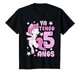 Niños 5º cumpleaños niña chica 5 años unicornio Ya tengo 5 años Camiseta