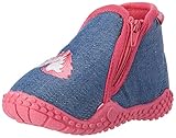 Playshoes Zapatillas Unicornio, Pantuflas, Unisex niños, Azul/Rosa (Blue Jeans/Pink), 20/21 EU