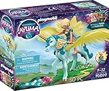 PLAYMOBIL Adventures of Ayuma 70809 Cristal Fairy con Unicornio, Juguetes para niños Mayores de 7 años