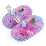 MASOCIO Zapatillas Casa Niña Invierno Zapatillas de Estar por Casa Andar Pantuflas Niñas Talla 24 25 Animal