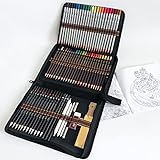 72 Lápices de colores profesionales kit(incluir lápiz de dibujo) para adultos y niños, Dibujar y sombrear lápices de colores dibujo, historietas set