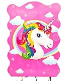 Piñata Cumpleaños de Unicornio, Piñata Cumpleaños Infantil, Unicornios para niñas, Piñata Unicornio, Piñatas infantiles, Piñata Unicornio Cumpleaños Niña, Piñatas (Unicornio Rosa)