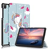 XITODA Funda para Samsung Galaxy Tab A7 Lite 8.7 Pulgadas SM-T225/SM-T220/SM-T227 2021,Protección con Stand Función Carcasa para Samsung Galaxy Tab A7 Lite 8,7'' Pulgadas Tablet,Unicornio