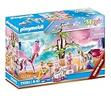 PLAYMOBIL Magic 71002 Carroza Unicornio con Pegaso, Juguetes para niños a Partir de 4 años